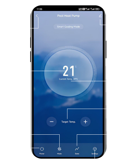 Керуйте нагріванням води у басейні з вашого смартфона