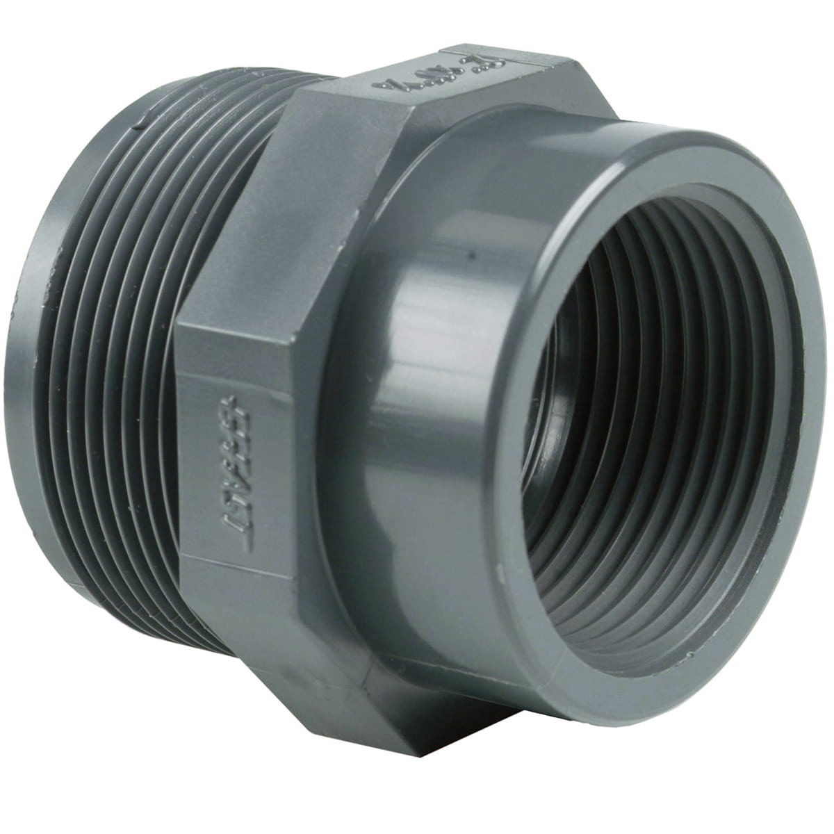 Image for Перехідник різьбовий ПВХ Effast RERRIE040D, d1-1/4"x1"