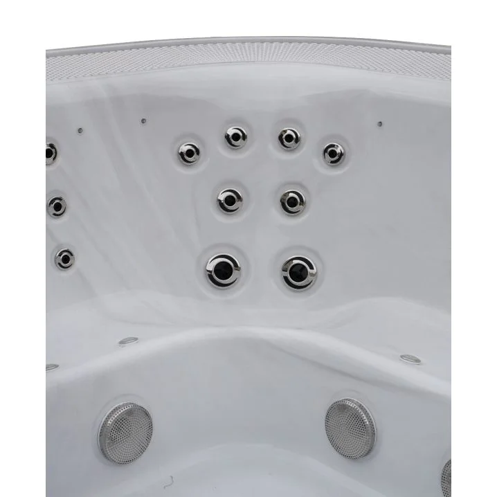 Image for Переливний СПА-басейн Aquajoy Serenity (250х230х96 см), Сріблясто-білий мармур