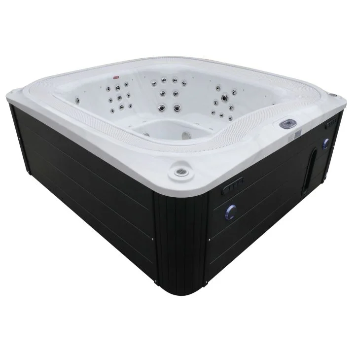 Image for Переливний СПА-басейн Aquajoy Serenity (250х230х96 см), Сріблясто-білий мармур