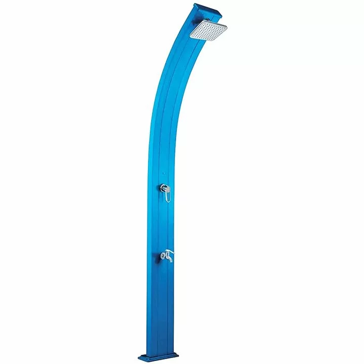 Душ сонячний Spring з мийкою для ніг, блакитний DS-A122BL, 30 л