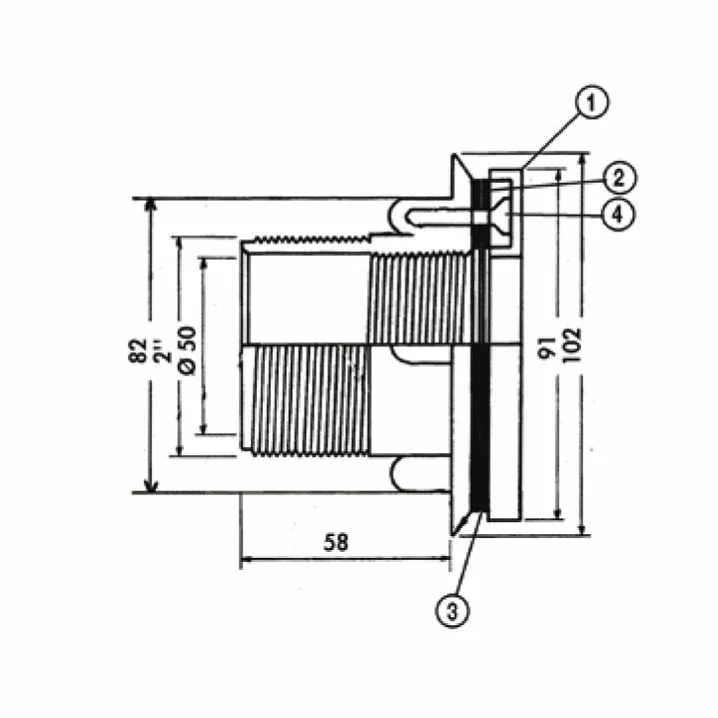 Image for Форсунка для пилососа Hayward 3331LG під лайнер