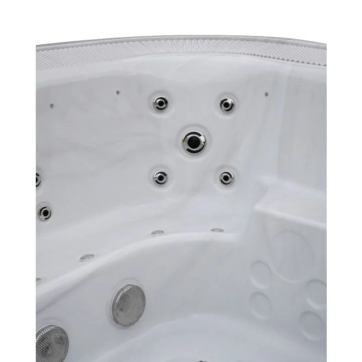 Image for Переливний СПА-басейн Aquajoy Serenity (250х230х96 см), Сріблясто-білий мармур