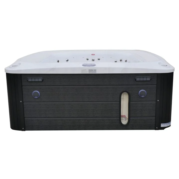 Image for Переливний СПА-басейн Aquajoy Serenity (250х230х96 см), Сріблясто-білий мармур