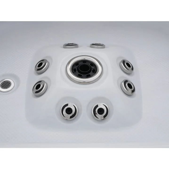 Image for Переливний СПА-басейн Aquajoy Serenity (250х230х96 см), Сріблясто-білий мармур