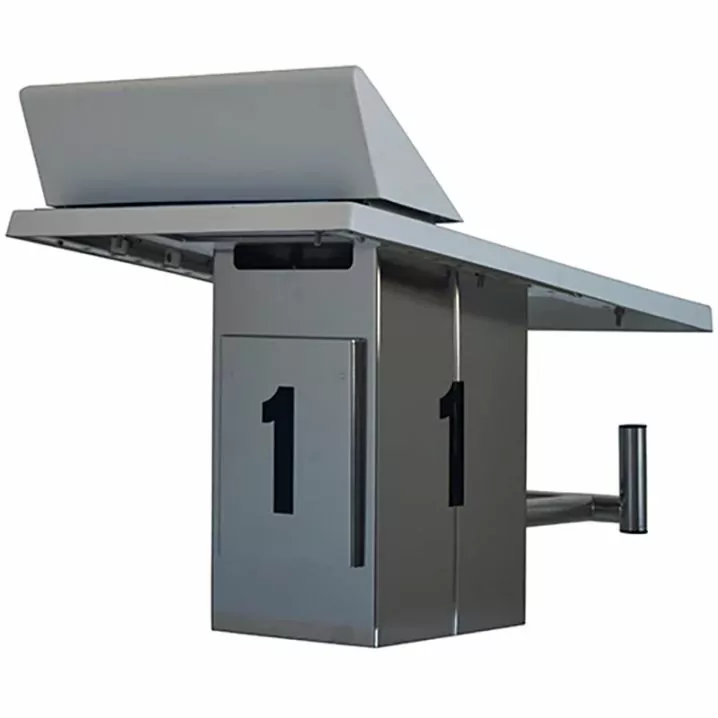 Image for Стартова тумба Golfinho Olympic E5204, AISI 316, п'ятипозиційна, 400 мм