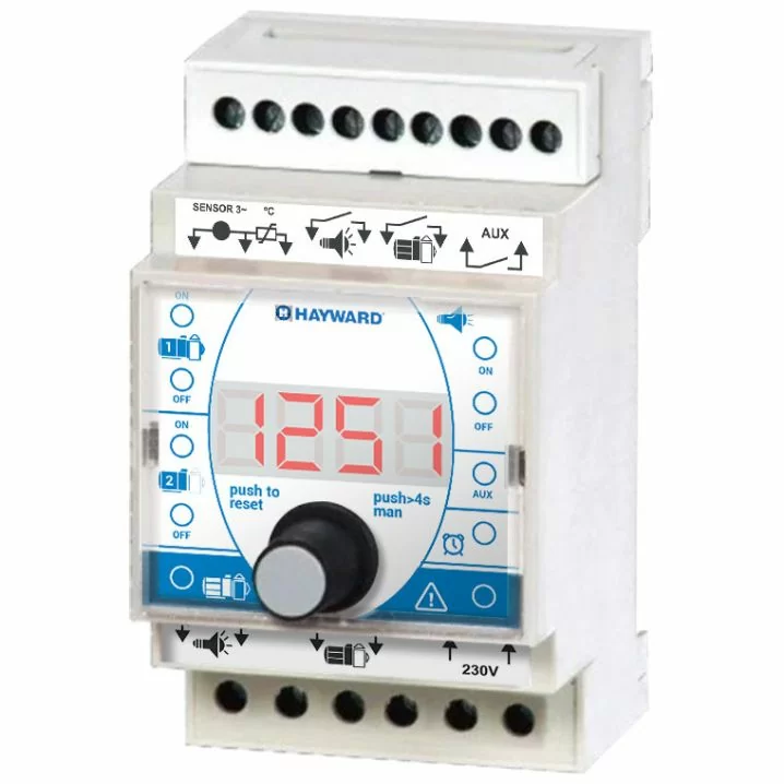 Універсальна панель управління TPM-POOL-B (230 В, таймер, Bluetooth)
