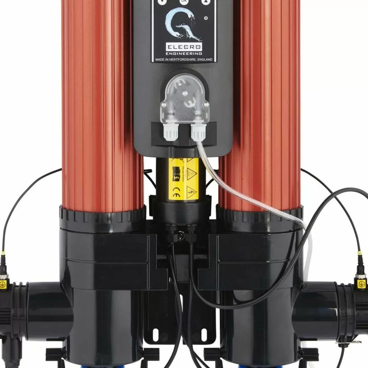 Image for Ультрафіолетова фотокаталітична установка Elecro Quantum QP-130 з дозуючим насосом (28 м3/год, 110 Вт)