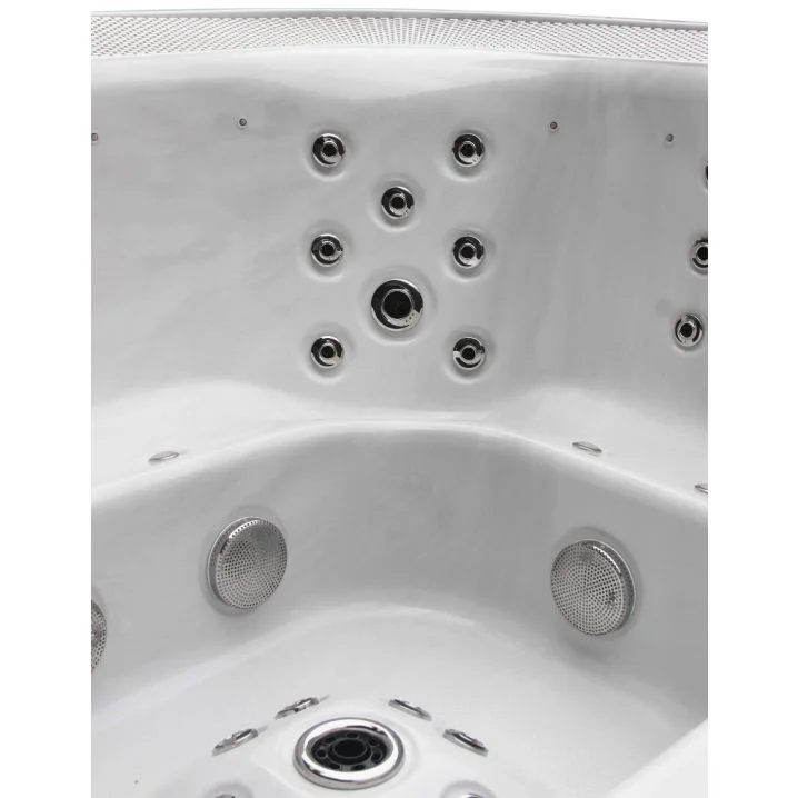 Image for Переливний СПА-басейн Aquajoy Serenity (250х230х96 см), Сріблясто-білий мармур