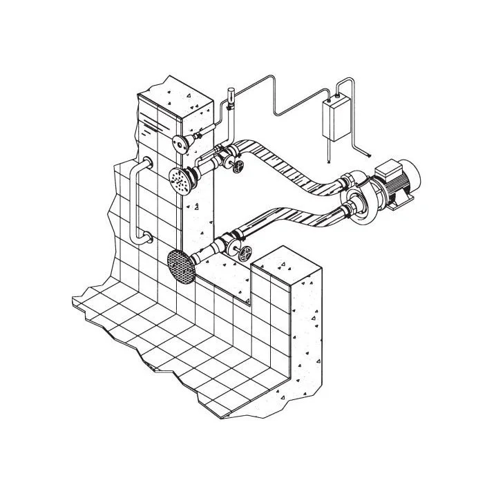 Image for Комплект гідромасажу Fitstar 8690020 Combi-Whirl, 1 форсунка, 2.2 кВт, 380 В