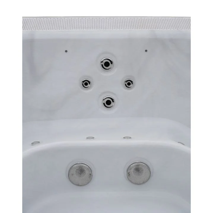 Image for Переливний СПА-басейн Aquajoy Serenity (250х230х96 см), Сріблясто-білий мармур
