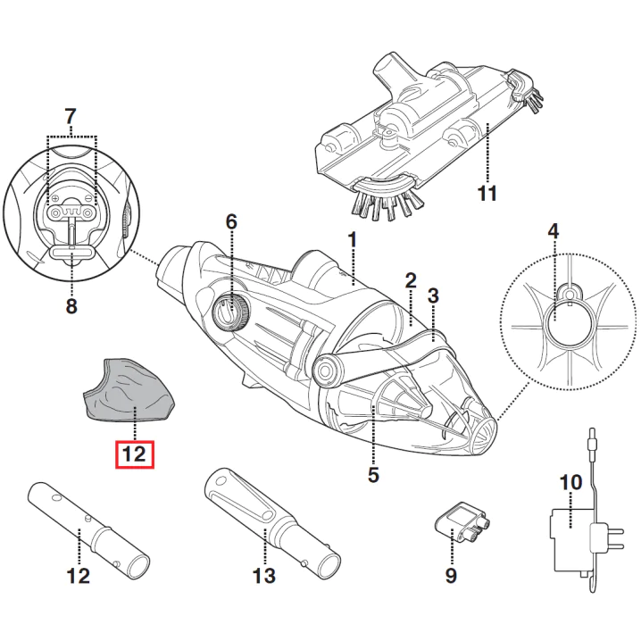 Мішок фільтра для пилососа Voltera 25 EV25CBX/EU (EV25-09)