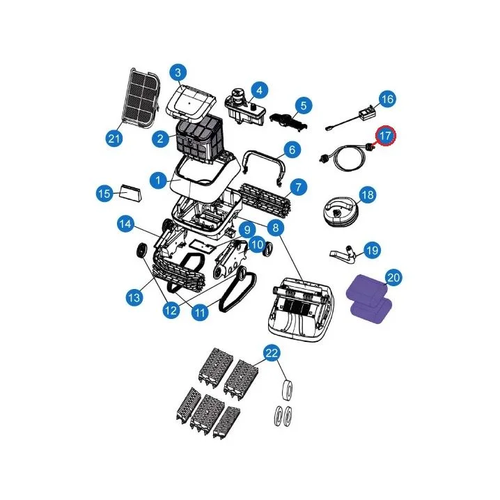 Image for Плаваючий кабель для Aquaviva 7311 Black Pearl (64151)