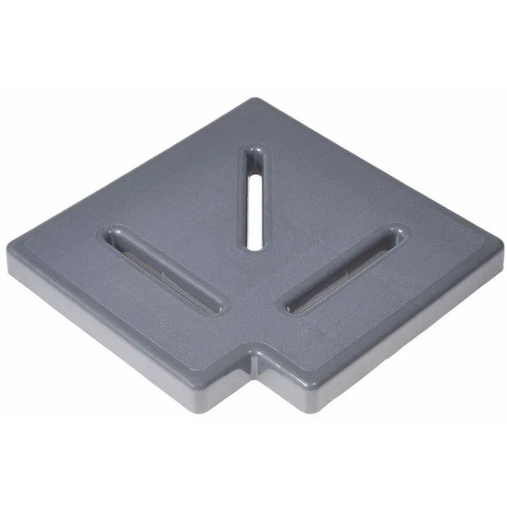 Image for Кутовий елемент Aquaviva KP HKE25-G для переливної решітки 90° 195х25 мм