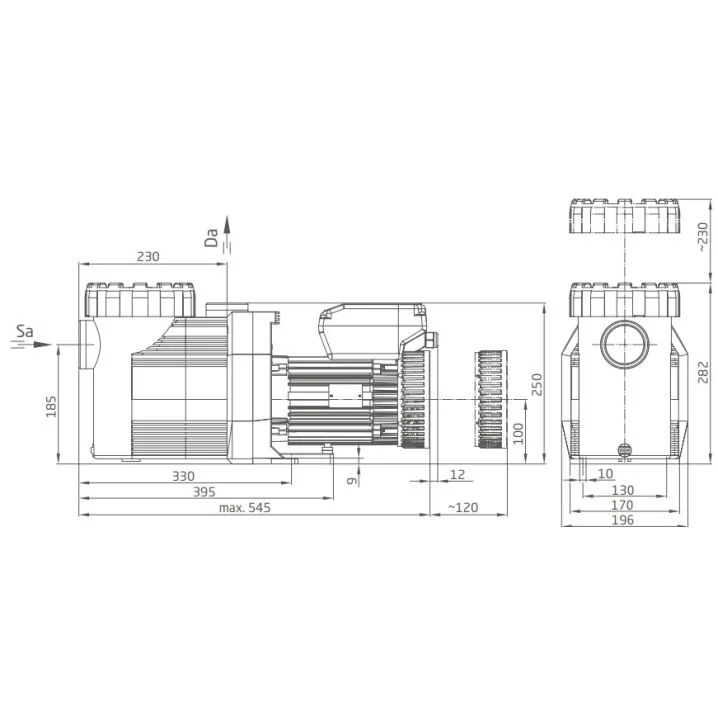Image for Насос Speck BADU Prime Eco VS (220 В, до 22 м3/год, 1.1 кВт), зі змінною швидкістю