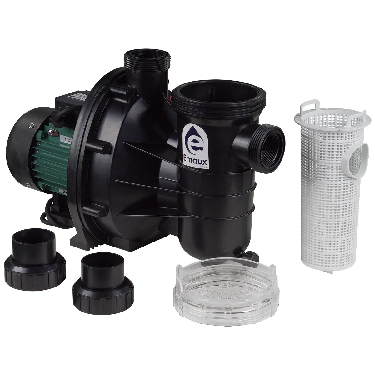 Emaux SS — pump with basket and lid