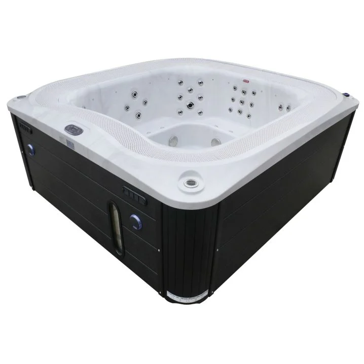 Image for Переливний СПА-басейн Aquajoy Serenity (250х230х96 см), Сріблясто-білий мармур