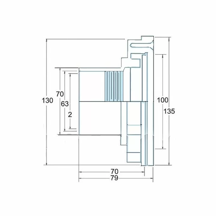 Image for Форсунка всмоктувальна Hayward 3319 лайнер
