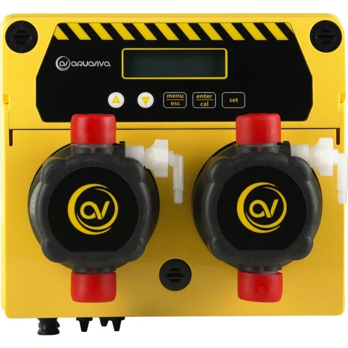 Image for Система мембранних дозуючих насосів Aquaviva pH/Rx+Free Cl 5 л/год + набір pH, WiFi
