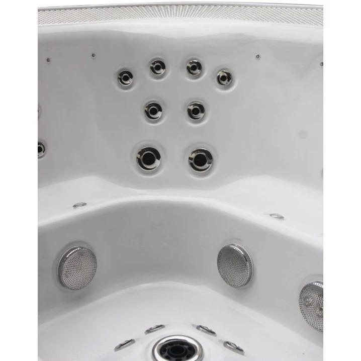 Image for Переливний СПА-басейн Aquajoy Serenity (250х230х96 см), Сріблясто-білий мармур