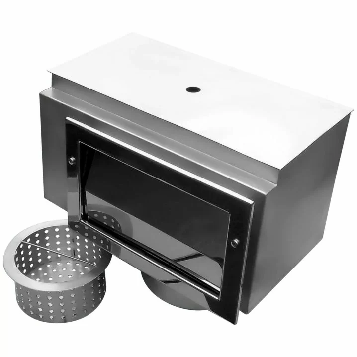Скімер Standart AISI 304 (450х250 мм), квадратна кришка