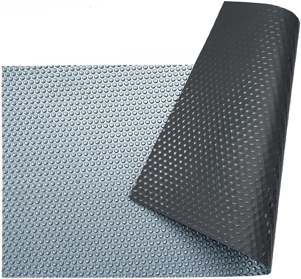 Image for Солярне покриття Aquajoy Platinum Bubbles Gray 500 мкм, ширина 3 м (50 пог. м), сріблястий/сірий