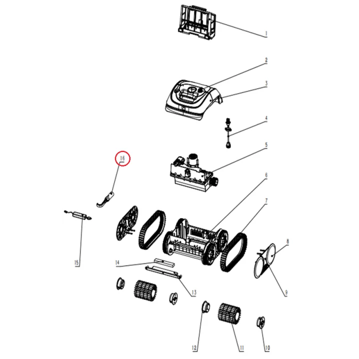 Image for Гачок для виймання робота-пилососа Wybotics C1 (B.3172.08.001)