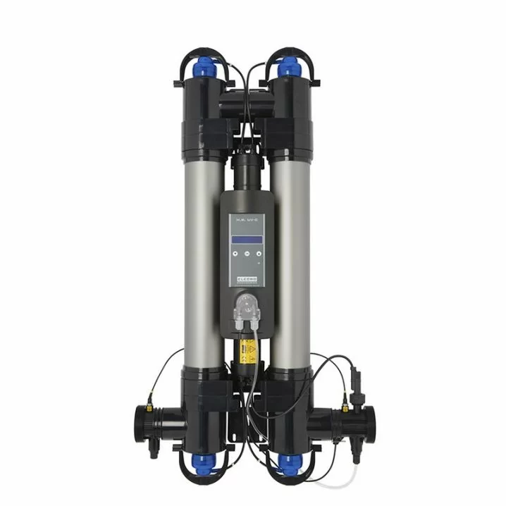 Image for Ультрафіолетова установка Elecro Steriliser UV-C HRP-110-EU + DLife indicator + дозуючий насос (32 м3/год, 110 Вт)