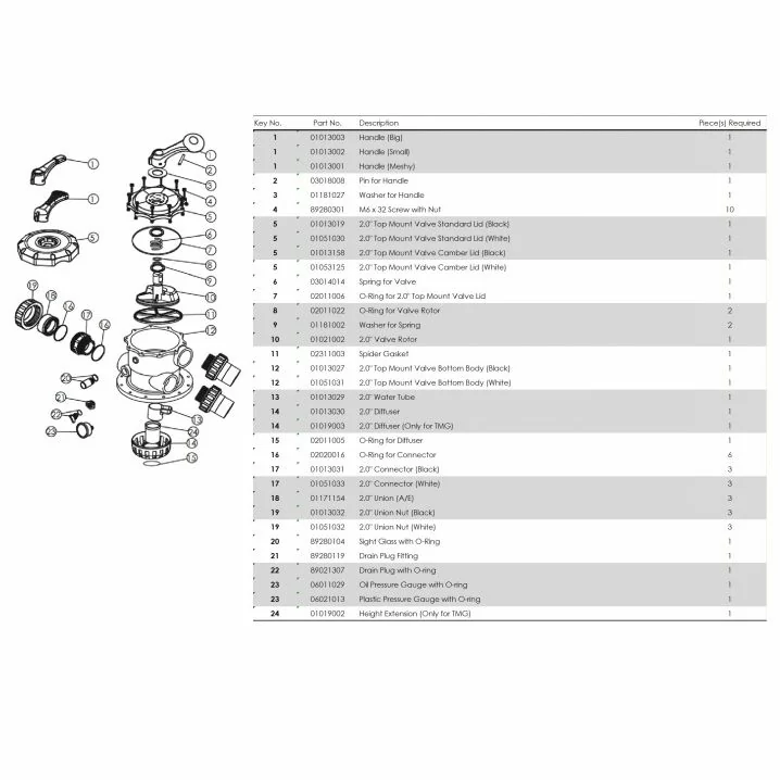 Image for Фільтр Emaux V700В (20 м³/год, D723)