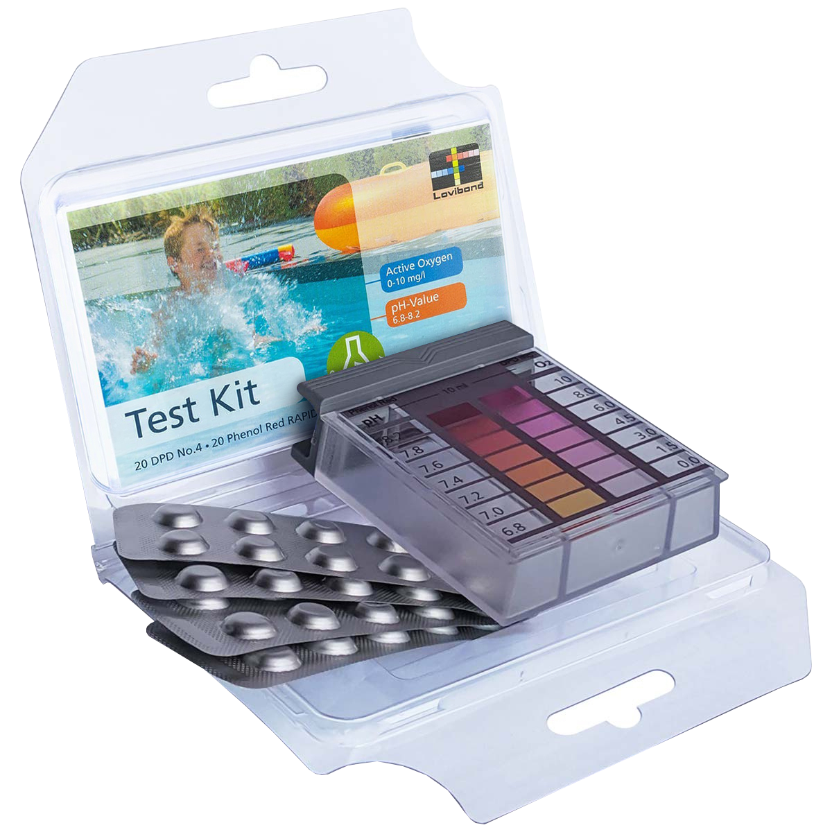 Lovibond Test Kit O2/pH у блістері
