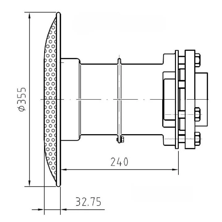 Image for Водозабір Fitstar 9162021, DN 80, 50 м3/год, 350 мм, для морської води