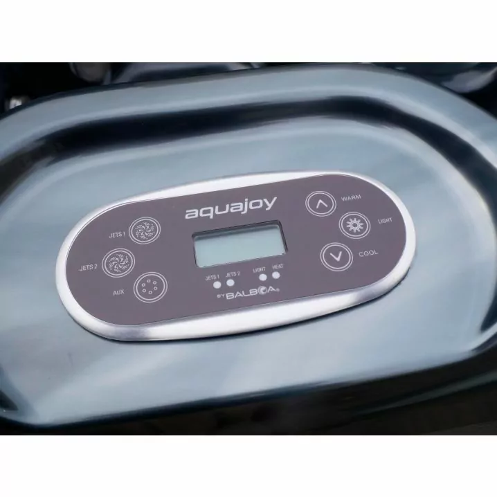 Image for СПА-басейн Aquajoy Ibiza (200х200х89 см), темний опал, з динаміками та LED-підсвічуванням