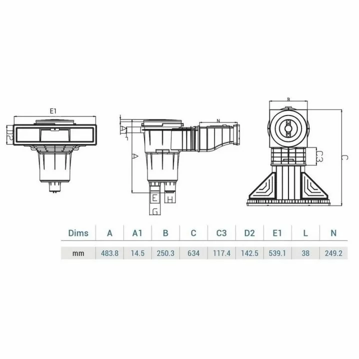 Image for Скімер Hayward 3139 Mirror