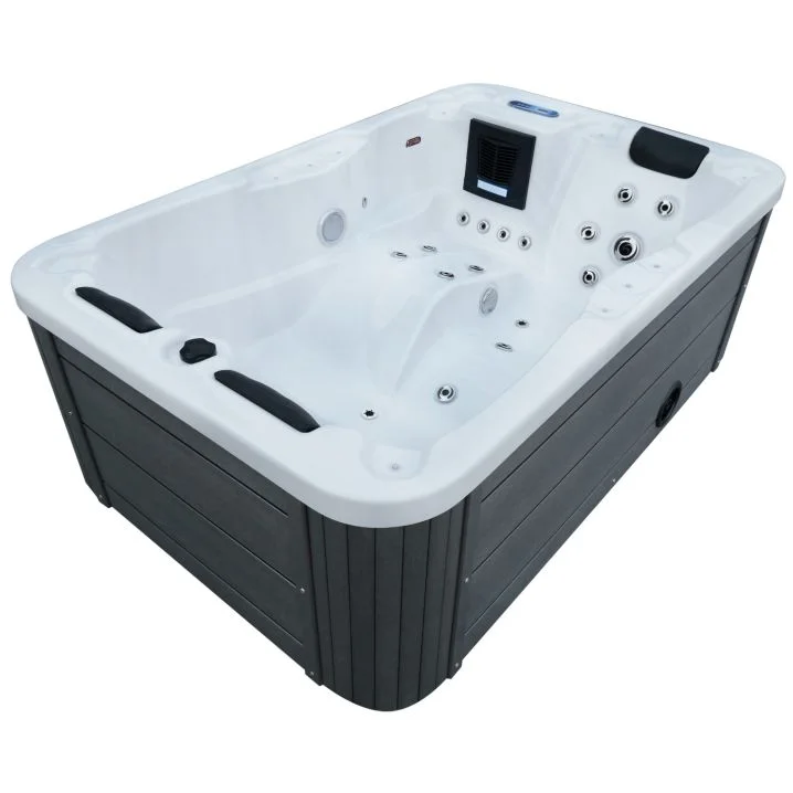 Image for СПА-басейн Aquajoy Alicante (205х130х70 см), Сріблясто-білий мармур