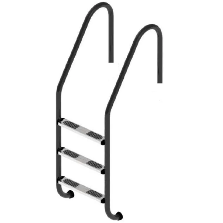 Сходи для басейну Standard Nero (3 сходинки) Black, AISI-316L