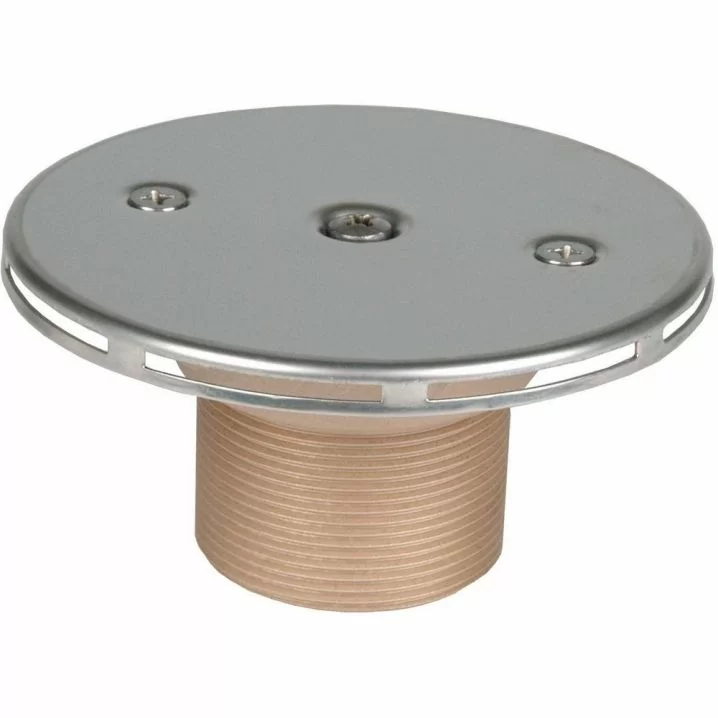 Форсунка донна регульована 3860020, 1 1/2", (6 м3/год), d130 мм, під бетон