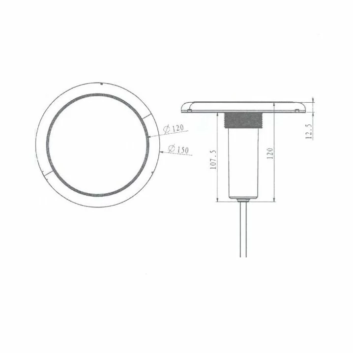 Image for Прожектор світлодіодний Aquaviva 227C 252LED 21 Вт White