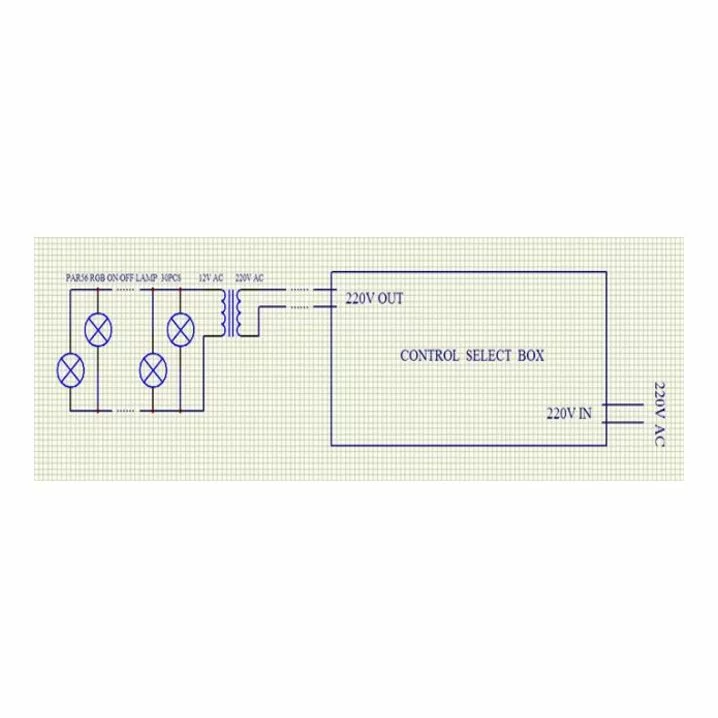 Image for Пульт управління Aquaviva до LED GAS PAR56 SWITCH BOX