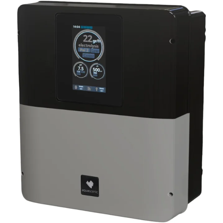 Гідролізер Aquascenic NG HD1 (75 м³, іонізація Cu/Ag) з функцією управління басейном