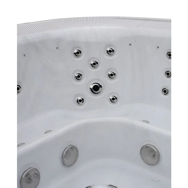 Image for Переливний СПА-басейн Aquajoy Serenity (250х230х96 см), Сріблясто-білий мармур