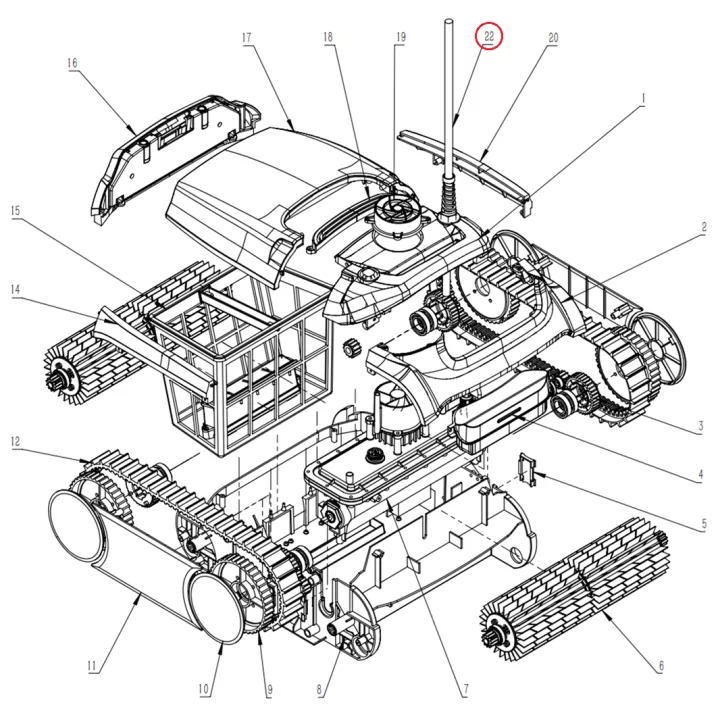 Image for Кабель живлення для робота-пилососа Wybotics WY350 (B.WY360.03.002)