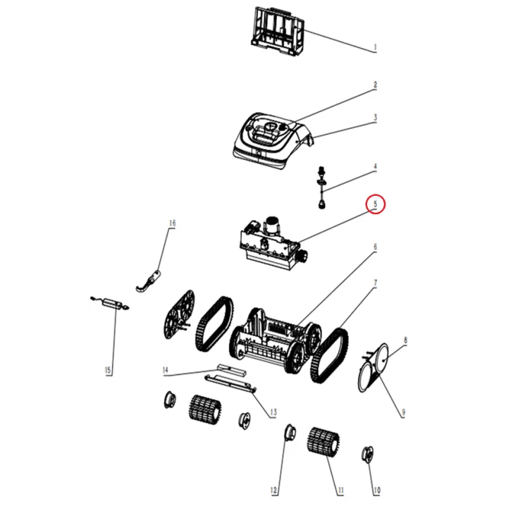 Image for Моторний блок для робота-пилососа Wybotics C1 (B.OS7010C.03.002)