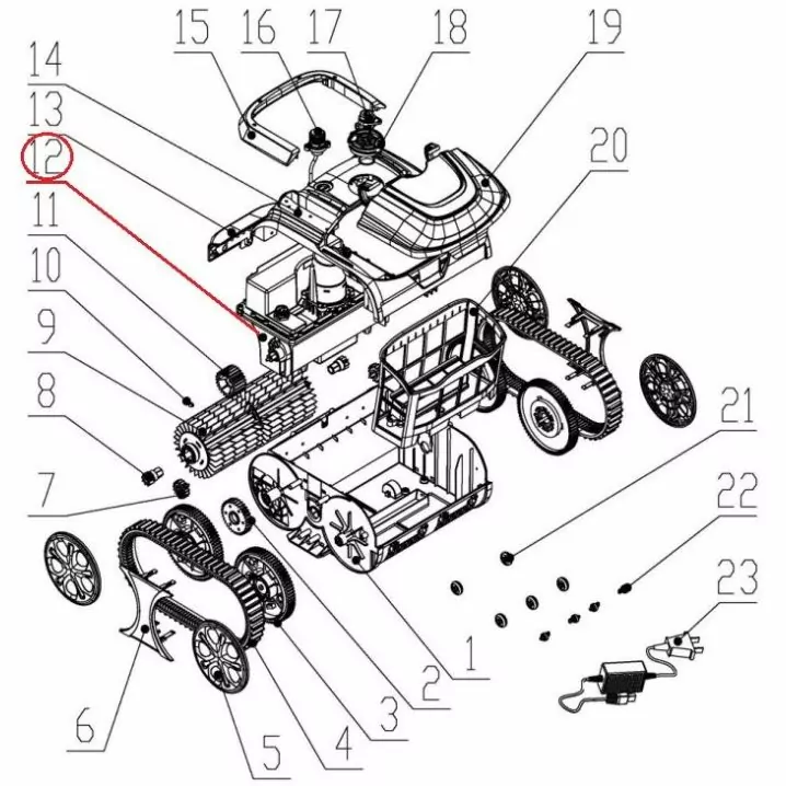 Image for Плата керування до пилососа Wybotics WY200 (D.2.02.038)