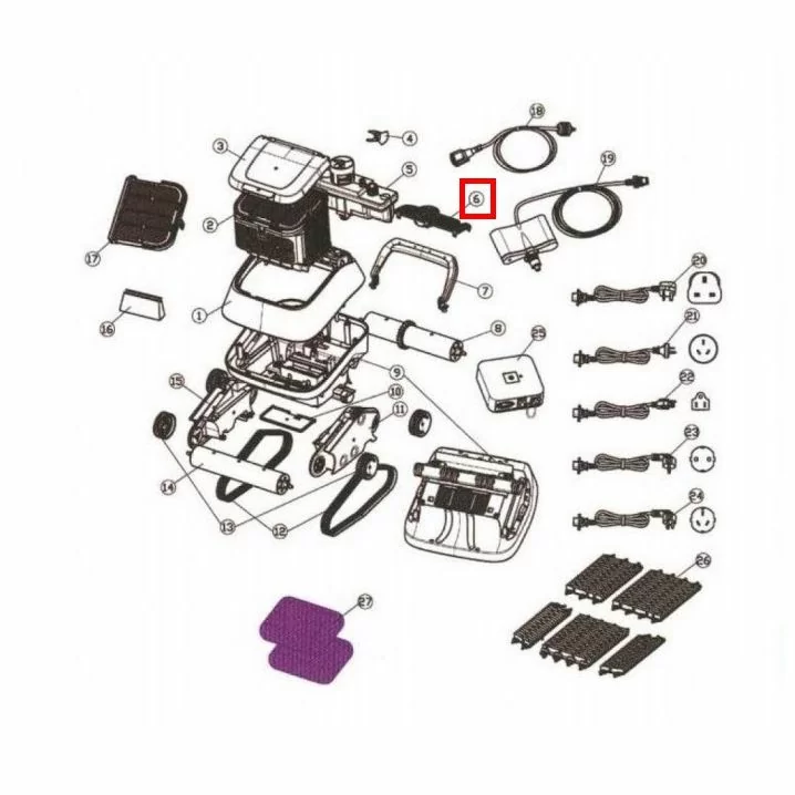Image for Кришка насоса Aquaviva (7310 Black Pearl)